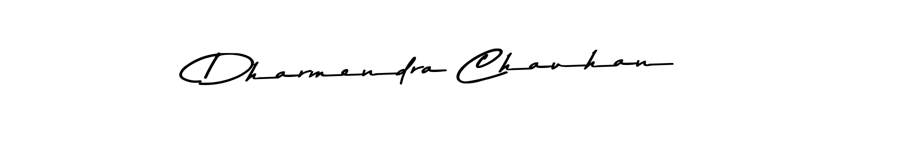 Create a beautiful signature design for name Dharmendra Chauhan. With this signature (Asem Kandis PERSONAL USE) fonts, you can make a handwritten signature for free. Dharmendra Chauhan signature style 9 images and pictures png