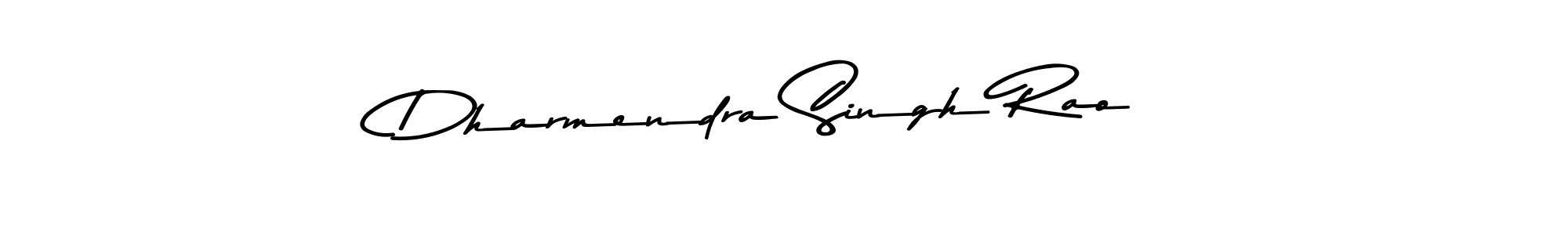 Create a beautiful signature design for name Dharmendra Singh Rao. With this signature (Asem Kandis PERSONAL USE) fonts, you can make a handwritten signature for free. Dharmendra Singh Rao signature style 9 images and pictures png