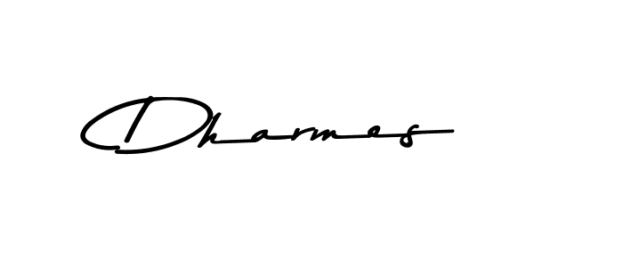 How to make Dharmes signature? Asem Kandis PERSONAL USE is a professional autograph style. Create handwritten signature for Dharmes name. Dharmes signature style 9 images and pictures png