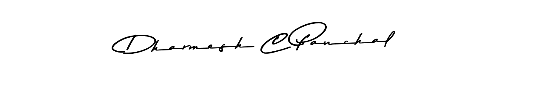 Design your own signature with our free online signature maker. With this signature software, you can create a handwritten (Asem Kandis PERSONAL USE) signature for name Dharmesh C Panchal. Dharmesh C Panchal signature style 9 images and pictures png