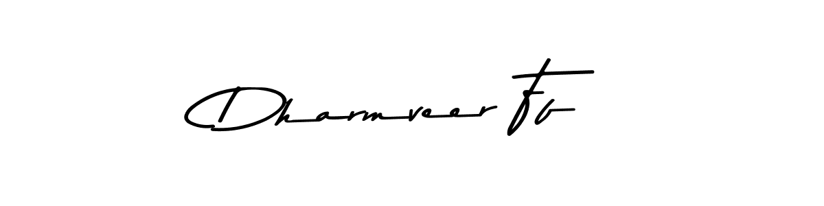 Design your own signature with our free online signature maker. With this signature software, you can create a handwritten (Asem Kandis PERSONAL USE) signature for name Dharmveer Ff. Dharmveer Ff signature style 9 images and pictures png