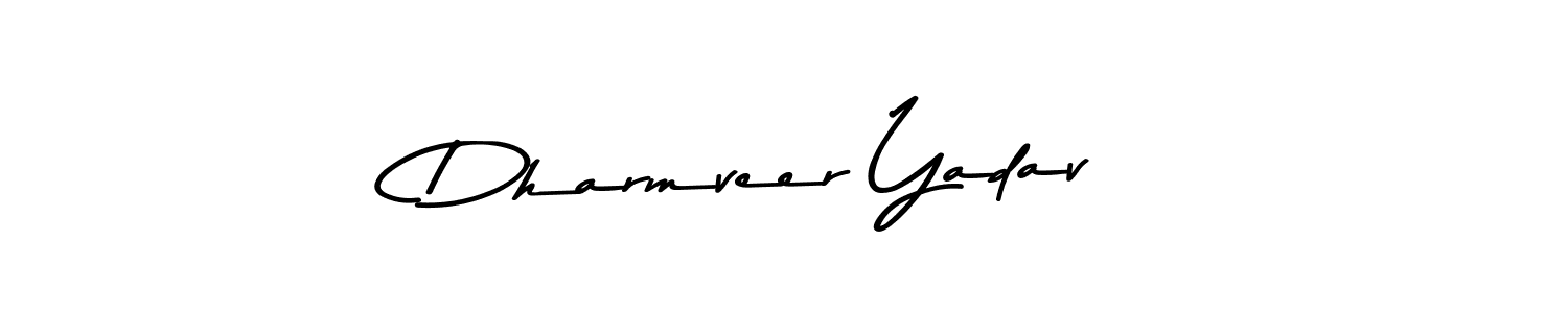 You can use this online signature creator to create a handwritten signature for the name Dharmveer Yadav. This is the best online autograph maker. Dharmveer Yadav signature style 9 images and pictures png