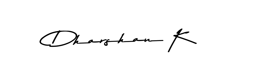 Make a short Dharshan K signature style. Manage your documents anywhere anytime using Asem Kandis PERSONAL USE. Create and add eSignatures, submit forms, share and send files easily. Dharshan K signature style 9 images and pictures png