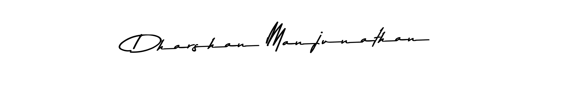 You should practise on your own different ways (Asem Kandis PERSONAL USE) to write your name (Dharshan Manjunathan) in signature. don't let someone else do it for you. Dharshan Manjunathan signature style 9 images and pictures png