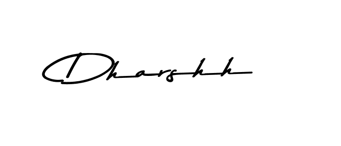 if you are searching for the best signature style for your name Dharshh. so please give up your signature search. here we have designed multiple signature styles  using Asem Kandis PERSONAL USE. Dharshh signature style 9 images and pictures png