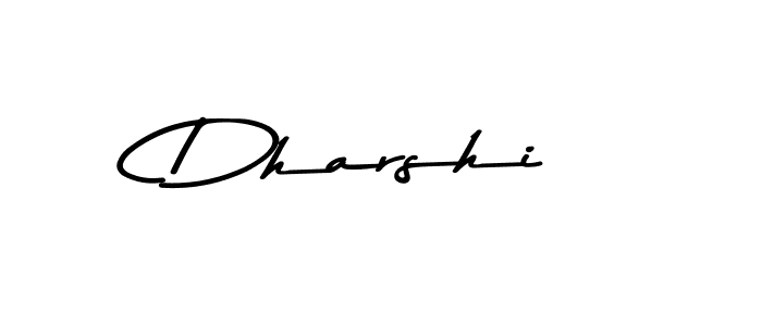 How to make Dharshi signature? Asem Kandis PERSONAL USE is a professional autograph style. Create handwritten signature for Dharshi name. Dharshi signature style 9 images and pictures png