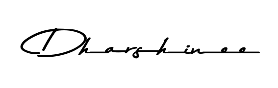 The best way (Asem Kandis PERSONAL USE) to make a short signature is to pick only two or three words in your name. For converting this name Dharshinee. Dharshinee signature style 9 images and pictures png