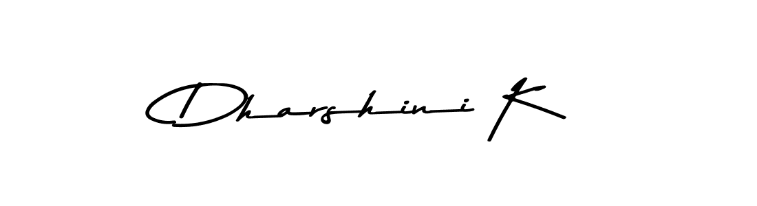 Dharshini K stylish signature style. Best Handwritten Sign (Asem Kandis PERSONAL USE) for my name. Handwritten Signature Collection Ideas for my name Dharshini K. Dharshini K signature style 9 images and pictures png