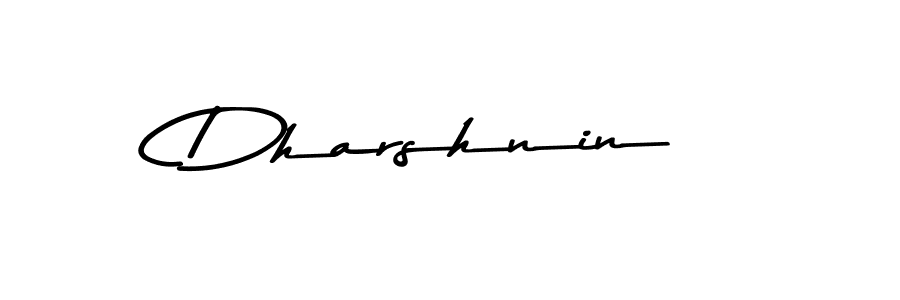 Create a beautiful signature design for name Dharshnin. With this signature (Asem Kandis PERSONAL USE) fonts, you can make a handwritten signature for free. Dharshnin signature style 9 images and pictures png