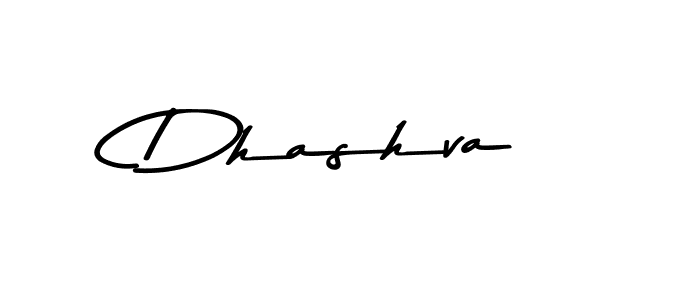 Design your own signature with our free online signature maker. With this signature software, you can create a handwritten (Asem Kandis PERSONAL USE) signature for name Dhashva. Dhashva signature style 9 images and pictures png
