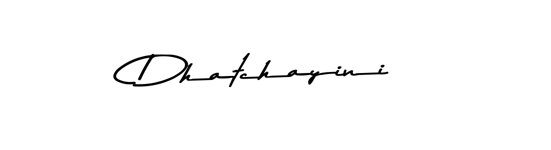 Dhatchayini stylish signature style. Best Handwritten Sign (Asem Kandis PERSONAL USE) for my name. Handwritten Signature Collection Ideas for my name Dhatchayini. Dhatchayini signature style 9 images and pictures png