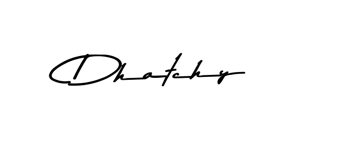 Similarly Asem Kandis PERSONAL USE is the best handwritten signature design. Signature creator online .You can use it as an online autograph creator for name Dhatchy. Dhatchy signature style 9 images and pictures png