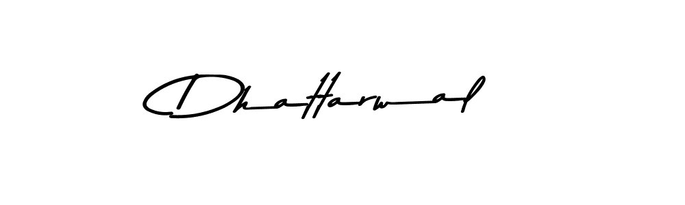 Dhattarwal stylish signature style. Best Handwritten Sign (Asem Kandis PERSONAL USE) for my name. Handwritten Signature Collection Ideas for my name Dhattarwal. Dhattarwal signature style 9 images and pictures png