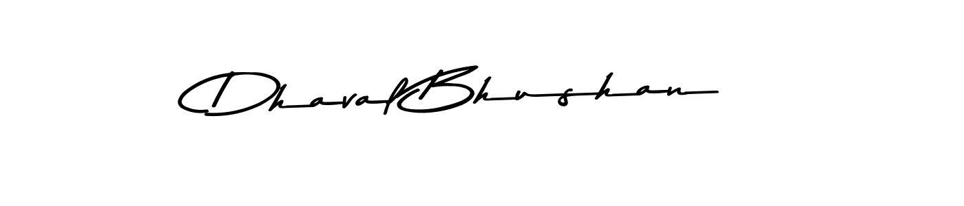 This is the best signature style for the Dhaval Bhushan name. Also you like these signature font (Asem Kandis PERSONAL USE). Mix name signature. Dhaval Bhushan signature style 9 images and pictures png