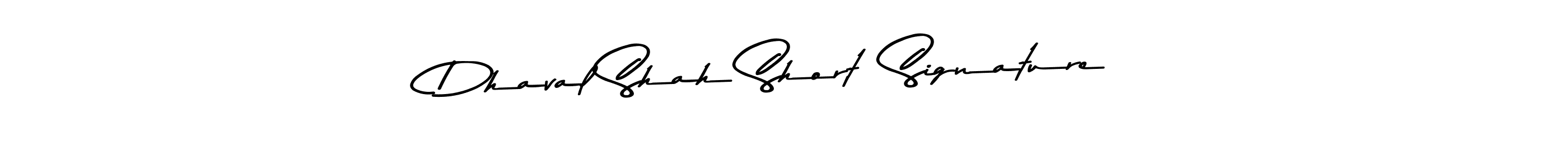 The best way (Asem Kandis PERSONAL USE) to make a short signature is to pick only two or three words in your name. The name Dhaval Shah Short  Signature include a total of six letters. For converting this name. Dhaval Shah Short  Signature signature style 9 images and pictures png