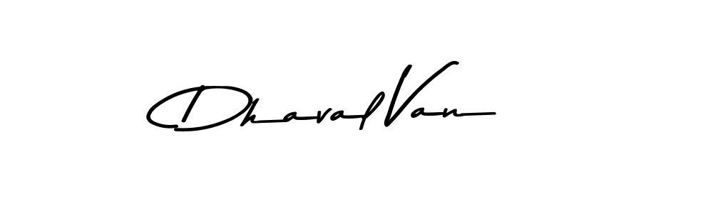 How to make Dhaval Van signature? Asem Kandis PERSONAL USE is a professional autograph style. Create handwritten signature for Dhaval Van name. Dhaval Van signature style 9 images and pictures png