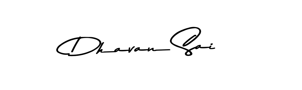 Make a beautiful signature design for name Dhavan Sai. With this signature (Asem Kandis PERSONAL USE) style, you can create a handwritten signature for free. Dhavan Sai signature style 9 images and pictures png