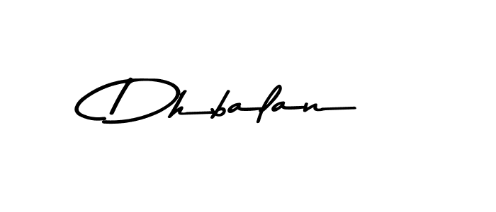 Create a beautiful signature design for name Dhbalan. With this signature (Asem Kandis PERSONAL USE) fonts, you can make a handwritten signature for free. Dhbalan signature style 9 images and pictures png