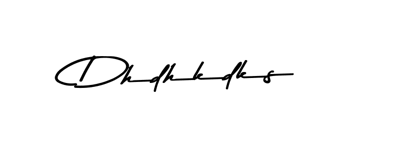 Dhdhkdks stylish signature style. Best Handwritten Sign (Asem Kandis PERSONAL USE) for my name. Handwritten Signature Collection Ideas for my name Dhdhkdks. Dhdhkdks signature style 9 images and pictures png