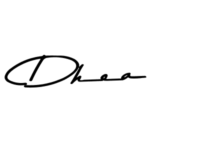 Use a signature maker to create a handwritten signature online. With this signature software, you can design (Asem Kandis PERSONAL USE) your own signature for name Dhea. Dhea signature style 9 images and pictures png