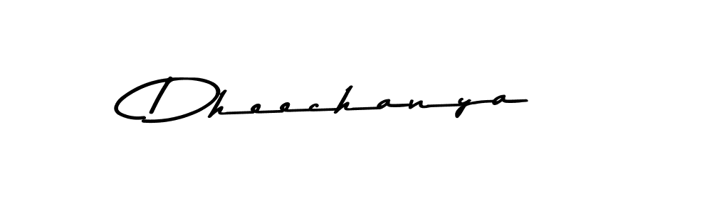 Dheechanya stylish signature style. Best Handwritten Sign (Asem Kandis PERSONAL USE) for my name. Handwritten Signature Collection Ideas for my name Dheechanya. Dheechanya signature style 9 images and pictures png