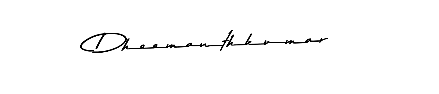 Similarly Asem Kandis PERSONAL USE is the best handwritten signature design. Signature creator online .You can use it as an online autograph creator for name Dheemanthkumar. Dheemanthkumar signature style 9 images and pictures png