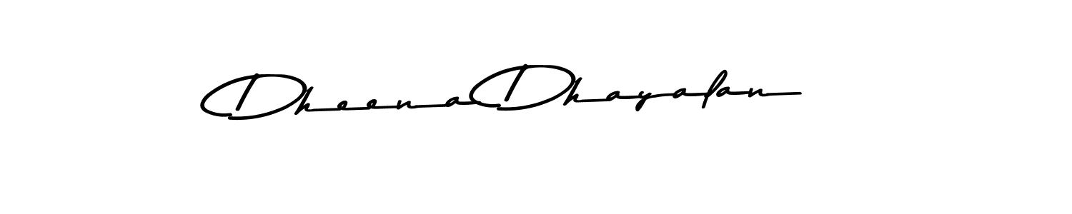 Create a beautiful signature design for name Dheena Dhayalan. With this signature (Asem Kandis PERSONAL USE) fonts, you can make a handwritten signature for free. Dheena Dhayalan signature style 9 images and pictures png