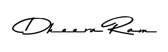 You can use this online signature creator to create a handwritten signature for the name Dheera Ram. This is the best online autograph maker. Dheera Ram signature style 9 images and pictures png