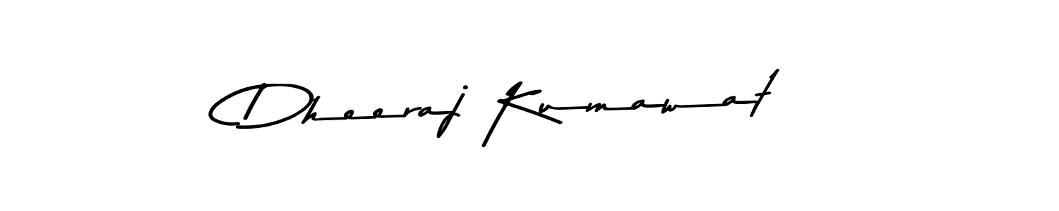 Dheeraj Kumawat stylish signature style. Best Handwritten Sign (Asem Kandis PERSONAL USE) for my name. Handwritten Signature Collection Ideas for my name Dheeraj Kumawat. Dheeraj Kumawat signature style 9 images and pictures png