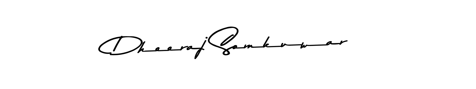 Similarly Asem Kandis PERSONAL USE is the best handwritten signature design. Signature creator online .You can use it as an online autograph creator for name Dheeraj Somkuwar. Dheeraj Somkuwar signature style 9 images and pictures png