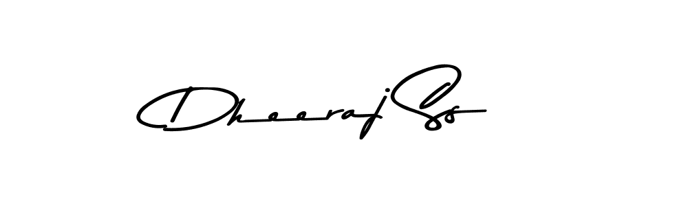if you are searching for the best signature style for your name Dheeraj Ss. so please give up your signature search. here we have designed multiple signature styles  using Asem Kandis PERSONAL USE. Dheeraj Ss signature style 9 images and pictures png