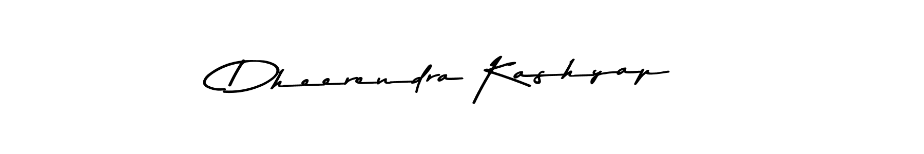 Design your own signature with our free online signature maker. With this signature software, you can create a handwritten (Asem Kandis PERSONAL USE) signature for name Dheerendra Kashyap. Dheerendra Kashyap signature style 9 images and pictures png