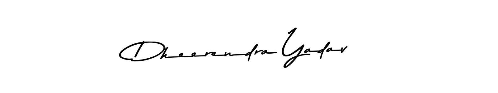 Design your own signature with our free online signature maker. With this signature software, you can create a handwritten (Asem Kandis PERSONAL USE) signature for name Dheerendra Yadav. Dheerendra Yadav signature style 9 images and pictures png