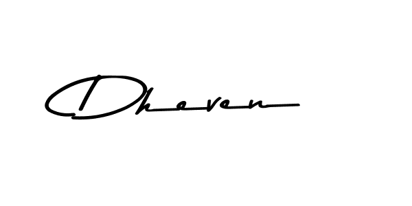 Make a beautiful signature design for name Dheven. Use this online signature maker to create a handwritten signature for free. Dheven signature style 9 images and pictures png