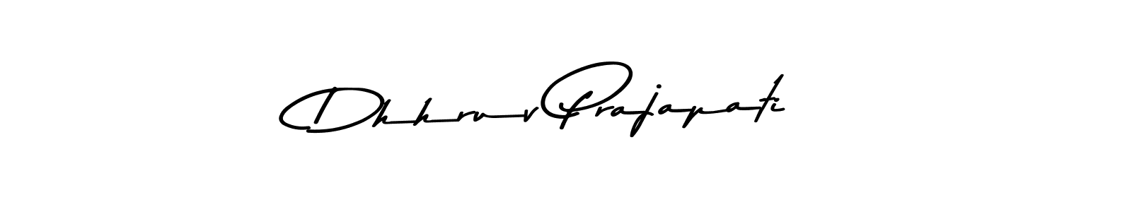 Also we have Dhhruv Prajapati name is the best signature style. Create professional handwritten signature collection using Asem Kandis PERSONAL USE autograph style. Dhhruv Prajapati signature style 9 images and pictures png