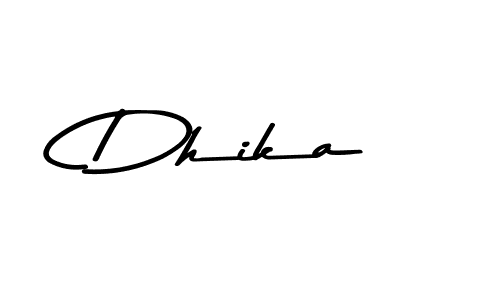 Also You can easily find your signature by using the search form. We will create Dhika name handwritten signature images for you free of cost using Asem Kandis PERSONAL USE sign style. Dhika signature style 9 images and pictures png