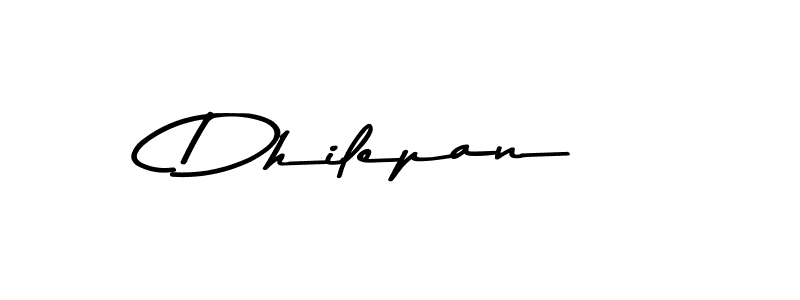 Design your own signature with our free online signature maker. With this signature software, you can create a handwritten (Asem Kandis PERSONAL USE) signature for name Dhilepan. Dhilepan signature style 9 images and pictures png