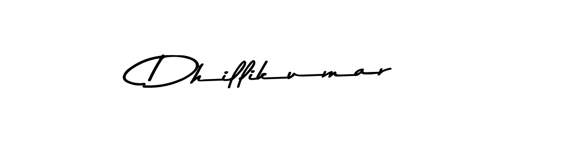 Make a beautiful signature design for name Dhillikumar. With this signature (Asem Kandis PERSONAL USE) style, you can create a handwritten signature for free. Dhillikumar signature style 9 images and pictures png