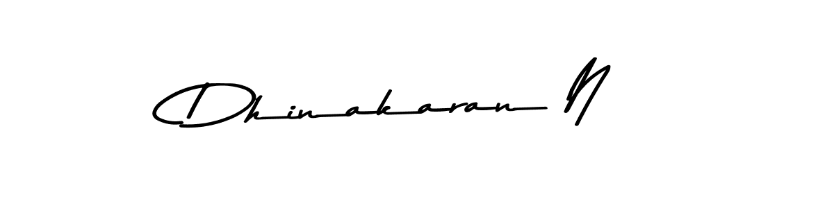 Dhinakaran N stylish signature style. Best Handwritten Sign (Asem Kandis PERSONAL USE) for my name. Handwritten Signature Collection Ideas for my name Dhinakaran N. Dhinakaran N signature style 9 images and pictures png