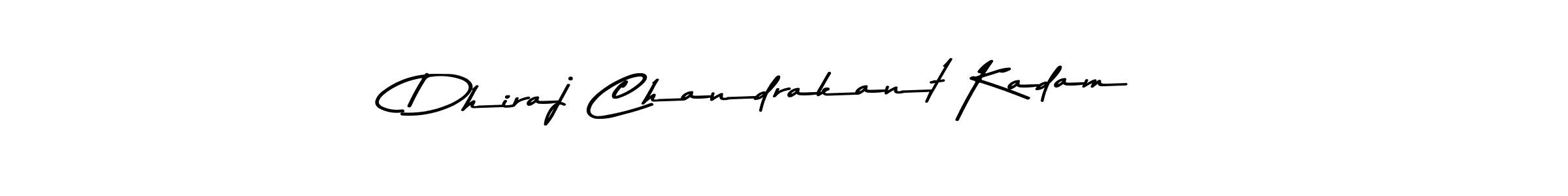 Make a short Dhiraj Chandrakant Kadam signature style. Manage your documents anywhere anytime using Asem Kandis PERSONAL USE. Create and add eSignatures, submit forms, share and send files easily. Dhiraj Chandrakant Kadam signature style 9 images and pictures png