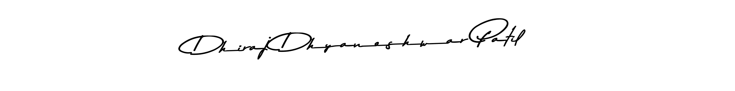 Asem Kandis PERSONAL USE is a professional signature style that is perfect for those who want to add a touch of class to their signature. It is also a great choice for those who want to make their signature more unique. Get Dhiraj Dhyaneshwar Patil name to fancy signature for free. Dhiraj Dhyaneshwar Patil signature style 9 images and pictures png