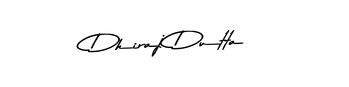 You can use this online signature creator to create a handwritten signature for the name Dhiraj Dutta. This is the best online autograph maker. Dhiraj Dutta signature style 9 images and pictures png