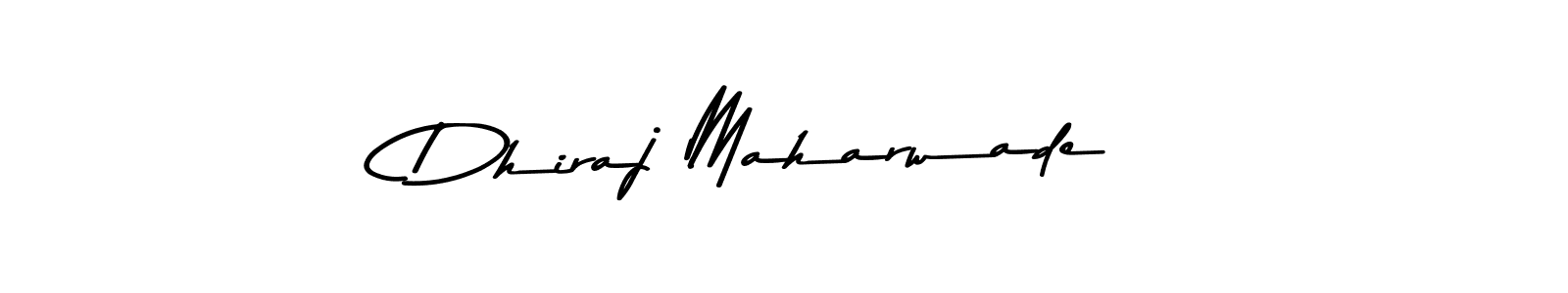 How to Draw Dhiraj Maharwade signature style? Asem Kandis PERSONAL USE is a latest design signature styles for name Dhiraj Maharwade. Dhiraj Maharwade signature style 9 images and pictures png