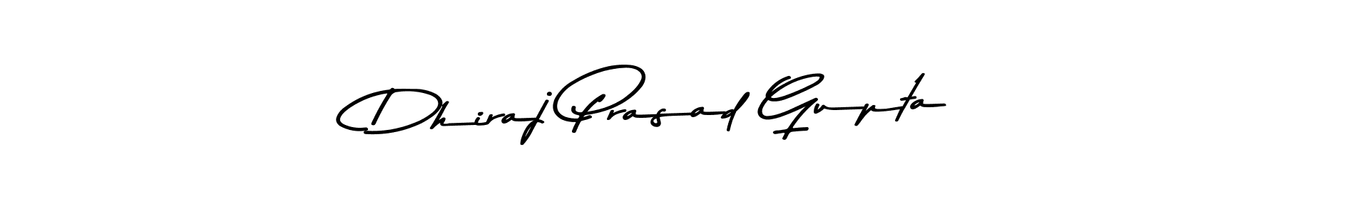 Use a signature maker to create a handwritten signature online. With this signature software, you can design (Asem Kandis PERSONAL USE) your own signature for name Dhiraj Prasad Gupta. Dhiraj Prasad Gupta signature style 9 images and pictures png