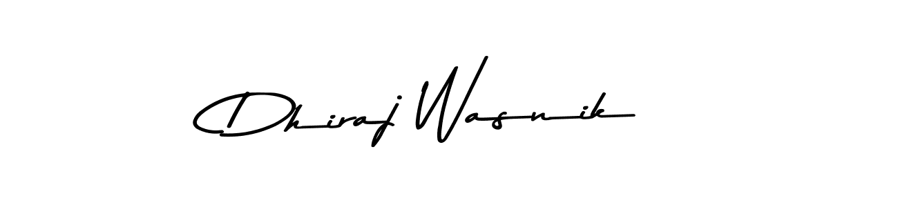 The best way (Asem Kandis PERSONAL USE) to make a short signature is to pick only two or three words in your name. The name Dhiraj Wasnik include a total of six letters. For converting this name. Dhiraj Wasnik signature style 9 images and pictures png