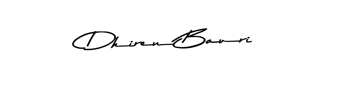 Dhiren Bauri stylish signature style. Best Handwritten Sign (Asem Kandis PERSONAL USE) for my name. Handwritten Signature Collection Ideas for my name Dhiren Bauri. Dhiren Bauri signature style 9 images and pictures png