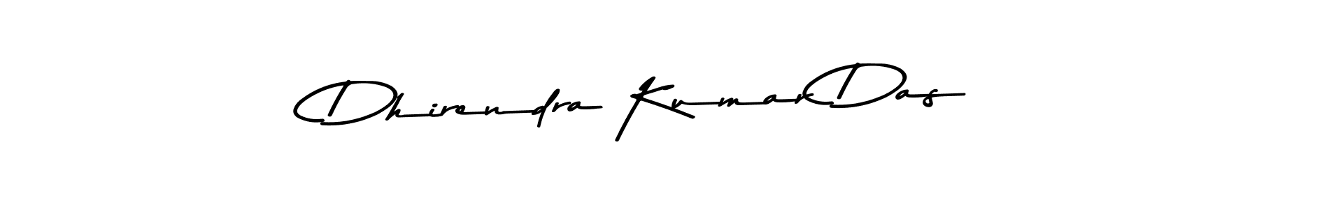 How to make Dhirendra Kumar Das name signature. Use Asem Kandis PERSONAL USE style for creating short signs online. This is the latest handwritten sign. Dhirendra Kumar Das signature style 9 images and pictures png