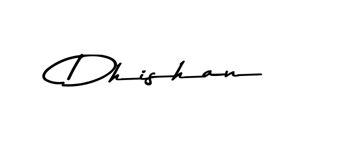 Also we have Dhishan name is the best signature style. Create professional handwritten signature collection using Asem Kandis PERSONAL USE autograph style. Dhishan signature style 9 images and pictures png