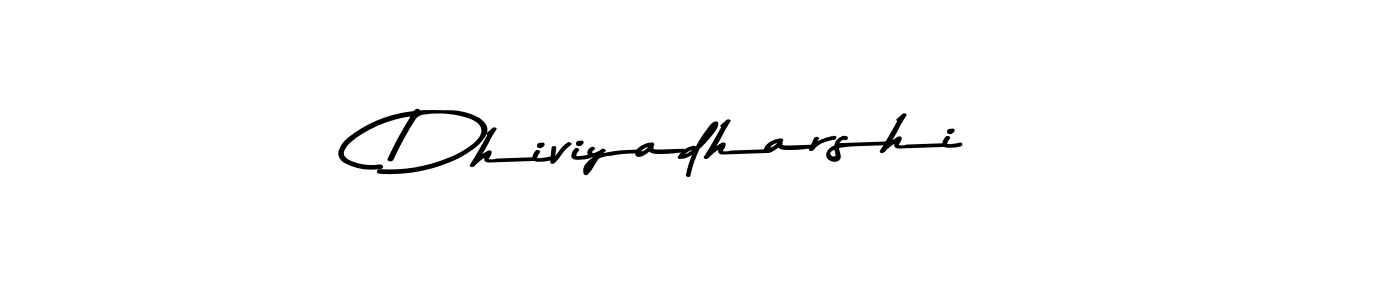 Make a beautiful signature design for name Dhiviyadharshi. With this signature (Asem Kandis PERSONAL USE) style, you can create a handwritten signature for free. Dhiviyadharshi signature style 9 images and pictures png