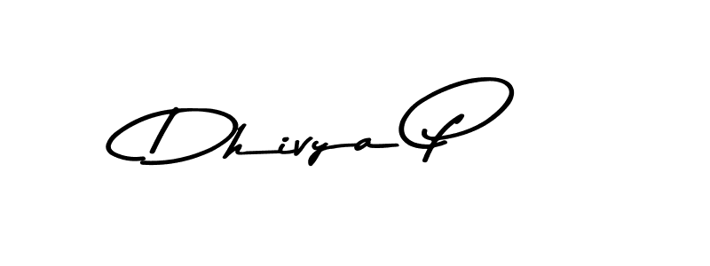 Similarly Asem Kandis PERSONAL USE is the best handwritten signature design. Signature creator online .You can use it as an online autograph creator for name Dhivya P. Dhivya P signature style 9 images and pictures png